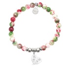 HELP by TJ Baby Love Charm with Holiday Jade Charity Bracelet