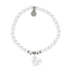 HELP by TJ Baby Love Charm with White Cats Eye Charity Bracelet