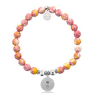 HELP by TJ Bee Charm with Lemonade Jade Charity Bracelet