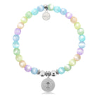 HELP by TJ Bee Charm with Multi Selenite Charity Bracelet