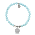 HELP by TJ Bestie Charm with Larimar Magnesite Charity Bracelet