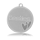 HELP by TJ Besties Charm with Blue Selenite Charity Bracelet