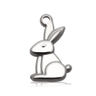 HELP by TJ Bunny Charm with Peppermint Jade Charity Bracelet