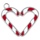 HELP by TJ Candy Cane Charm with Aqua Cats Eye Charity Bracelet