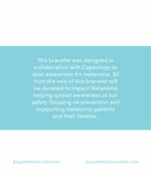 HELP by TJ Capeology x H.E.L.P. Ray of Hope Pink Selenite Stacker Charity Bracelet