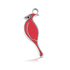 HELP by TJ Cardinal Enamel Charm with Holiday Jade Charity Bracelet