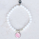 HELP by TJ Caroline x H.E.L.P. Sun Soul Charm with White Jade Charity Bracelet