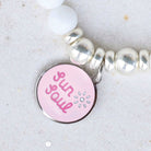 HELP by TJ Caroline x H.E.L.P. Sun Soul Charm with White Jade Charity Bracelet