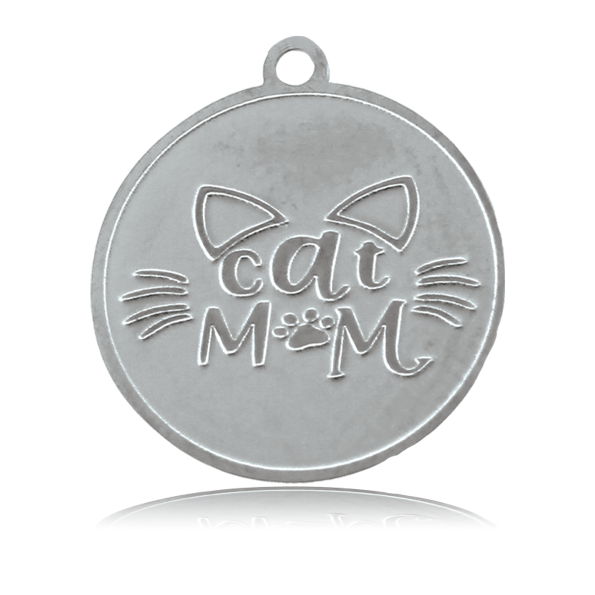 HELP by TJ Cat Mom Charm with Blue Selenite Charity Bracelet