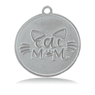 HELP by TJ Cat Mom Charm with Blue Selenite Charity Bracelet