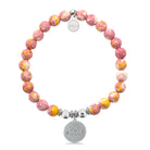 HELP by TJ Cat Mom Charm with Lemonade Jade Charity Bracelet