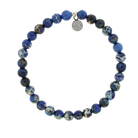 HELP by TJ Celebrate Stacker with Royal Blue Jasper