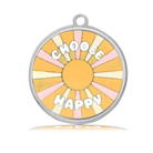 HELP by TJ Choose Happy Charm with Kaleidoscope Crystal Charity Bracelet