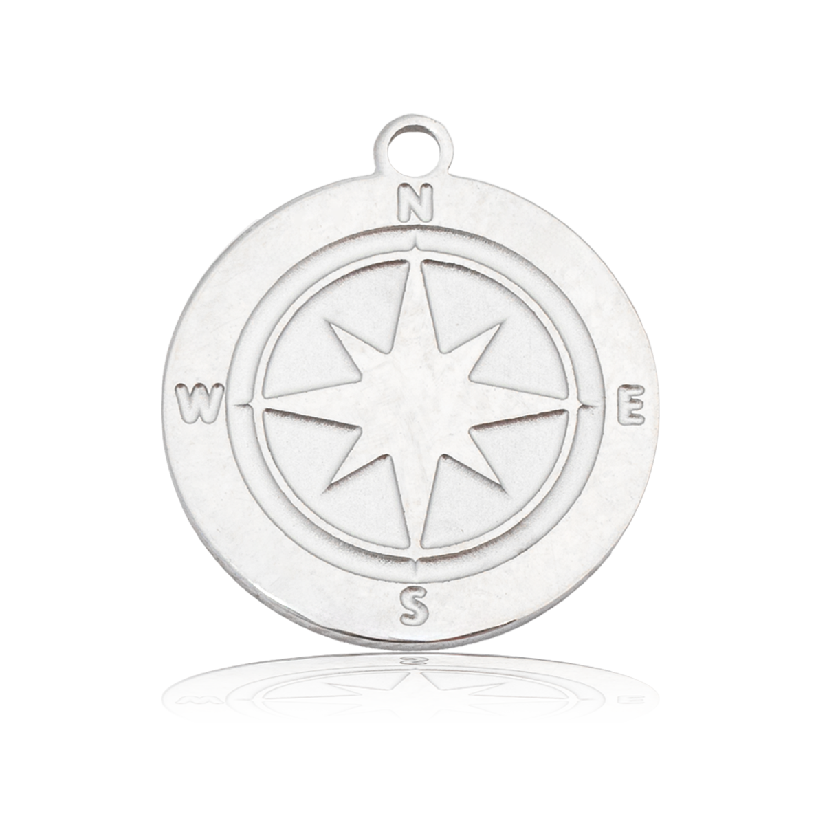 HELP by TJ Compass Rose Charm with Holiday Jade Charity Bracelet