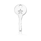 HELP by TJ Confidence Key Charm with Peppermint Jade Charity Bracelet