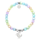 HELP by TJ Crab Charm with Multi Selenite Charity Bracelet