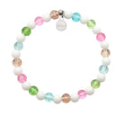 HELP by TJ Cradles to Crayons Charity Stacker: Kaleidoscope Crystal & White Jade