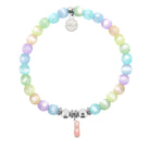 HELP by TJ Dancer Charm with Multi Selenite Charity Bracelet