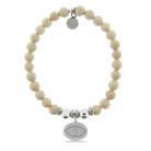 HELP by TJ Evil Eye Charm with Riverstone Beads Charity Bracelet