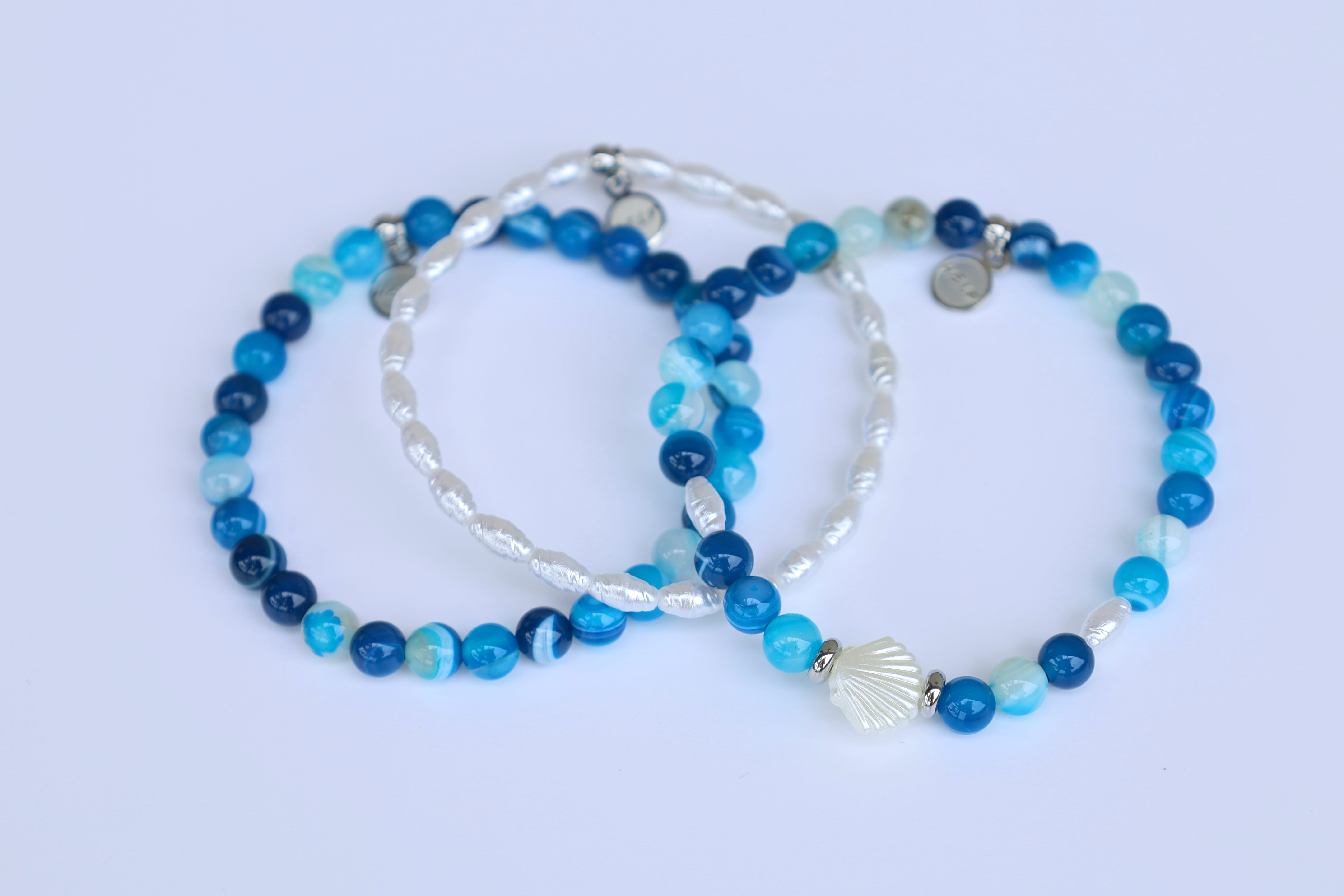 HELP by TJ Exclusive Limited Edition July Fins Up Bracelet Set