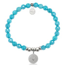 HELP by TJ Family Charm with Blue Amazonite Charity Bracelet