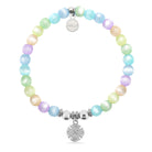 HELP by TJ Fire and Rescue Charm with Multi Selenite Charity Bracelet