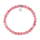 HELP by TJ Fire Within Stacker Bracelet with Cherry Jade Beads