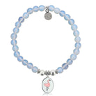 HELP by TJ Flamingo Charm with Opalite Charity Bracelet