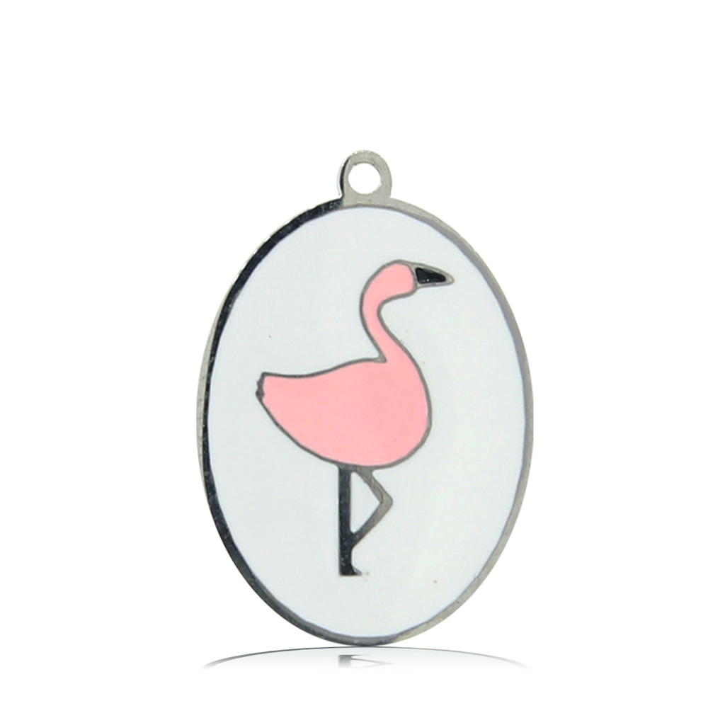 HELP by TJ Flamingo Charm with Opalite Charity Bracelet