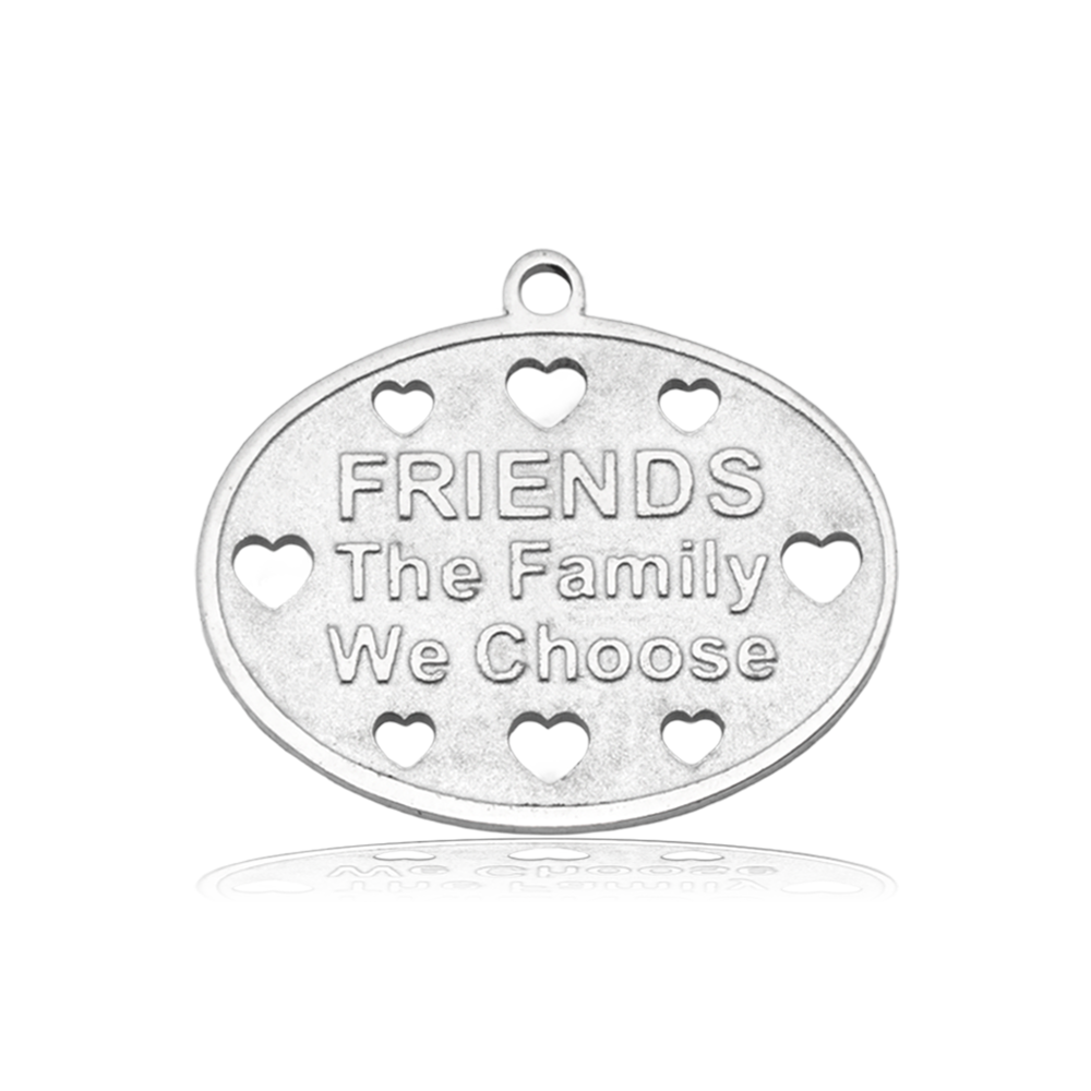 HELP by TJ Friends Cutout Charm with Purple Crystal Charity Bracelet