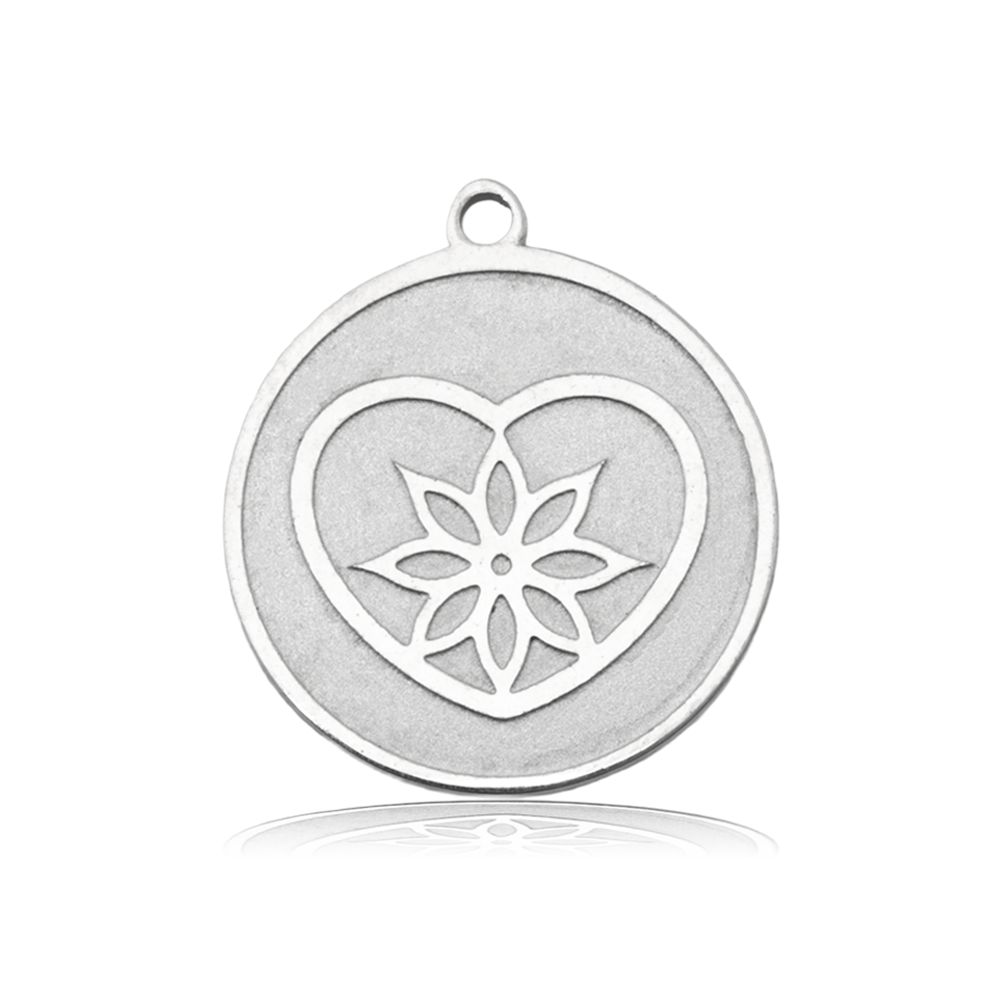 HELP by TJ Get Well Charm with Pink Jade Charity Bracelet