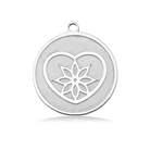 HELP by TJ Get Well Charm with Purple Cats Eye Charity Bracelet