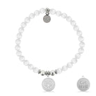 HELP by TJ Get Well Charm with White Cats Eye Charity Bracelet