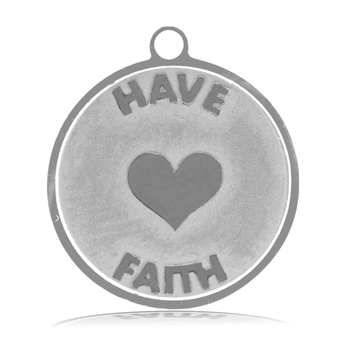 HELP by TJ Have Faith Charm with Larimar Magnesite Charity Bracelet