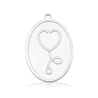 HELP by TJ Healing Hero's Charm with Pink Jade Charity Bracelet