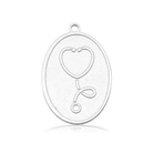 HELP by TJ Healing Hero's Charm with Purple Cats Eye Charity Bracelet