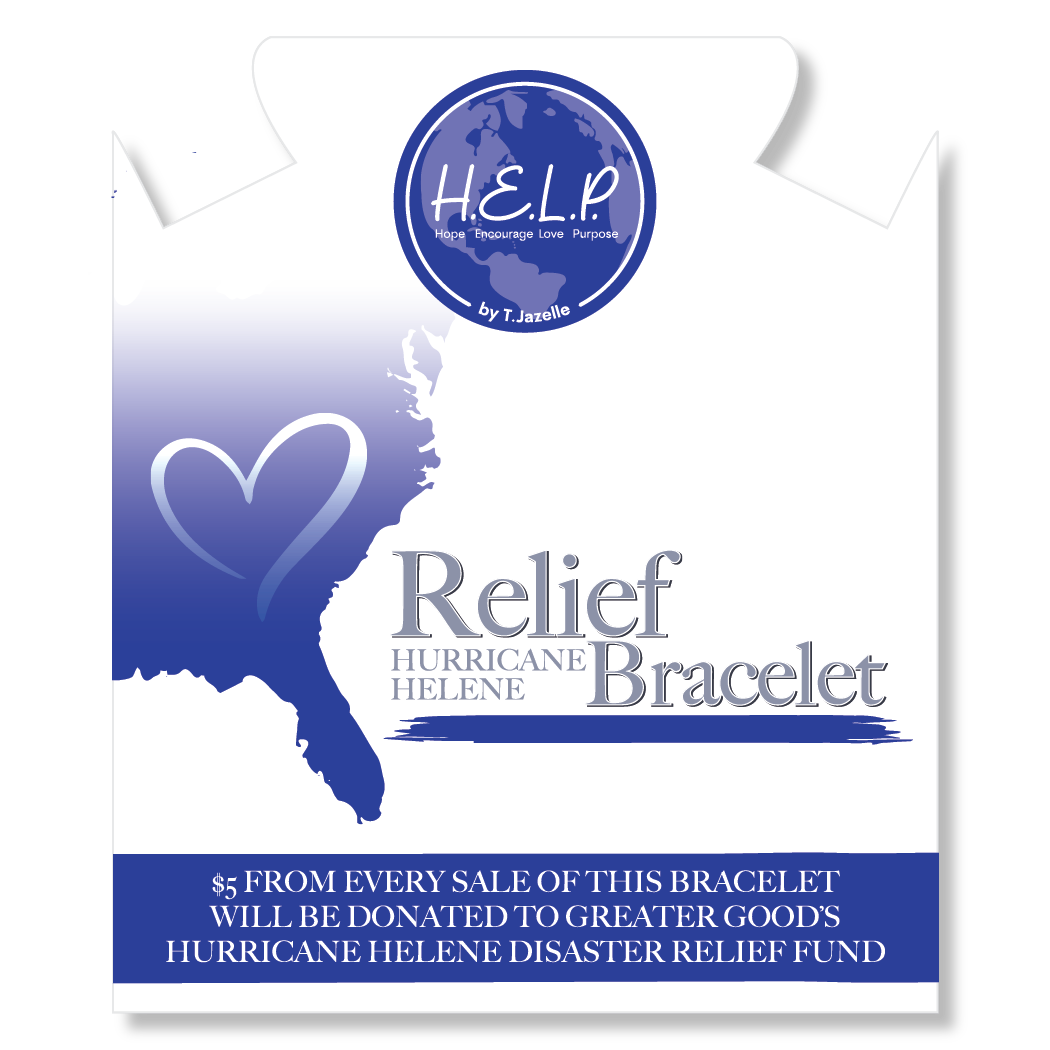 HELP by TJ Hurricane Helene Relief Charity Bracelet