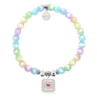 HELP by TJ I am Strong Charm with Multi Selenite Charity Bracelet