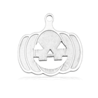 HELP by TJ Jack O'Lantern Charm with Aqua Crystal Charity Bracelet