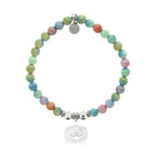 HELP by TJ Jack O'Lantern Charm with Pastel Magnesite Charity Bracelet