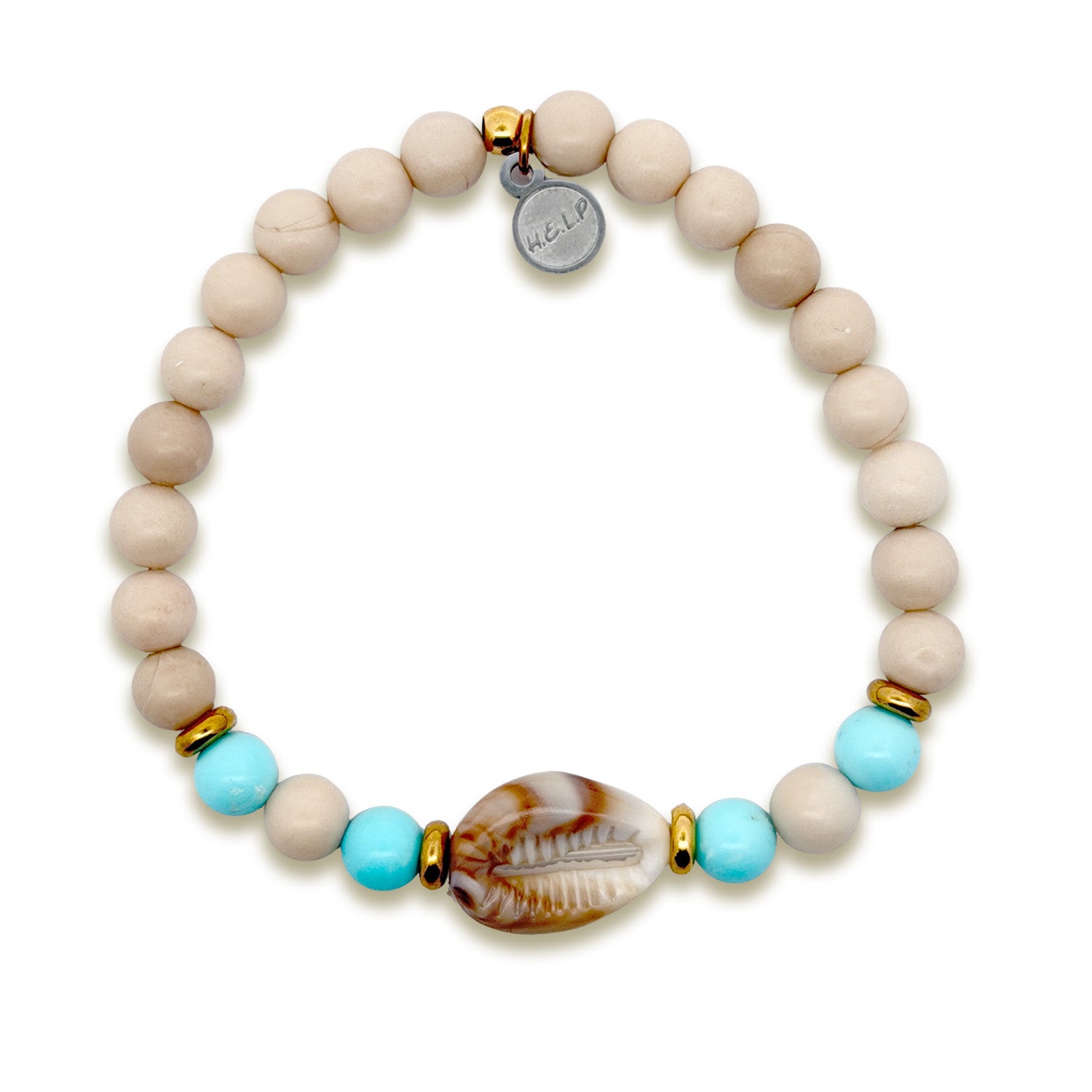 HELP by TJ July Limited Edition Shell of Hope Bracelet