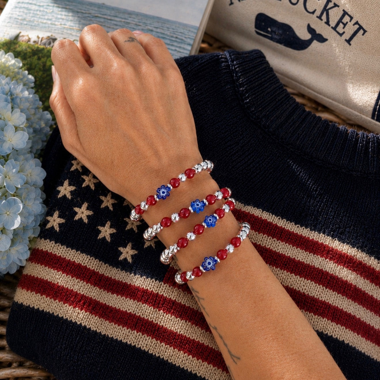 HELP by TJ June Limited Edition Freedom & Grace Bracelet