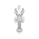 HELP by TJ Lobster Charm with Beige Crystal Charity Bracelet