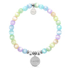 HELP by TJ Love Paw Charm with Multi Selenite Charity Bracelet