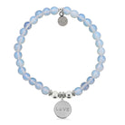 HELP by TJ Love Paw Charm with Opalite Charity Bracelet