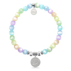 HELP by TJ Lucky Elephant Charm with Multi Selenite Charity Bracelet