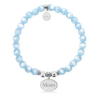 HELP by TJ Mom Charm with Blue Selenite Charity Bracelet