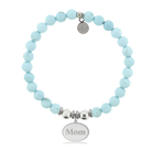 HELP by TJ Mom Charm with Larimar Magnesite Charity Bracelet