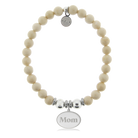 HELP by TJ Mom Charm with Riverstone Beads Charity Bracelet