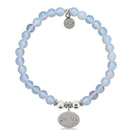 HELP by TJ Mom Hearts Charm with Opalite Charity Bracelet